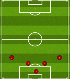                        The influence of the quantitative composition of the defensive line of a football team on its defensive effectiveness
            